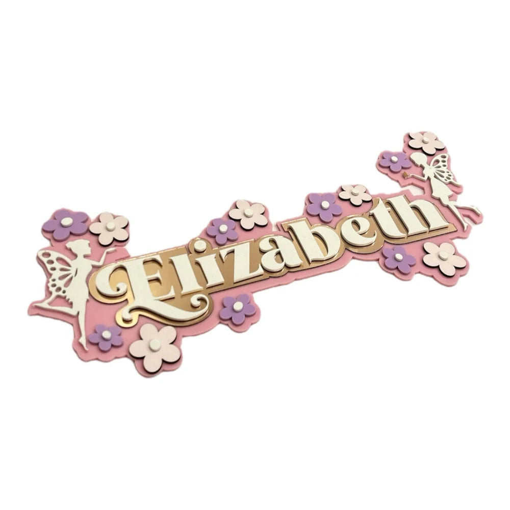 3 Layer Name Plaque - (Upto 10 Letters)
