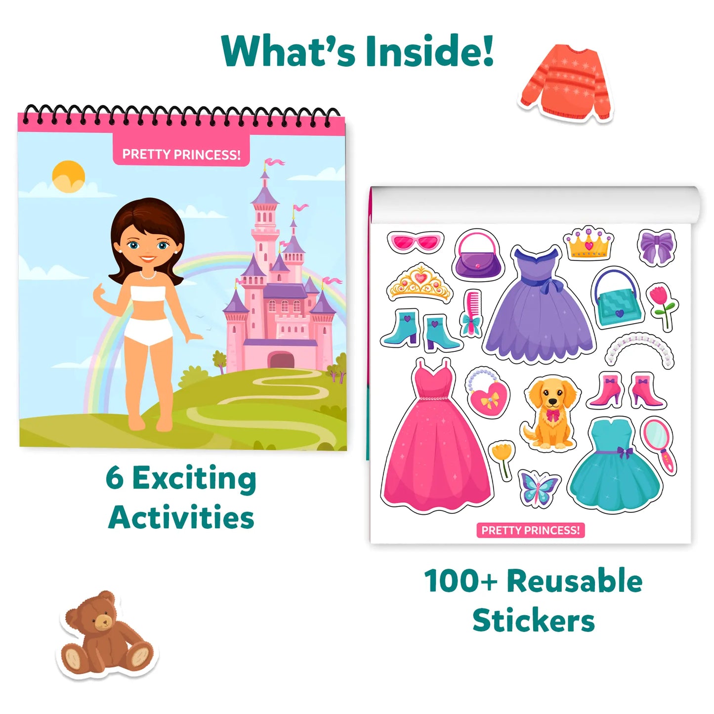 Peelies: Dress Up! | Reusable Sticker Activity Book