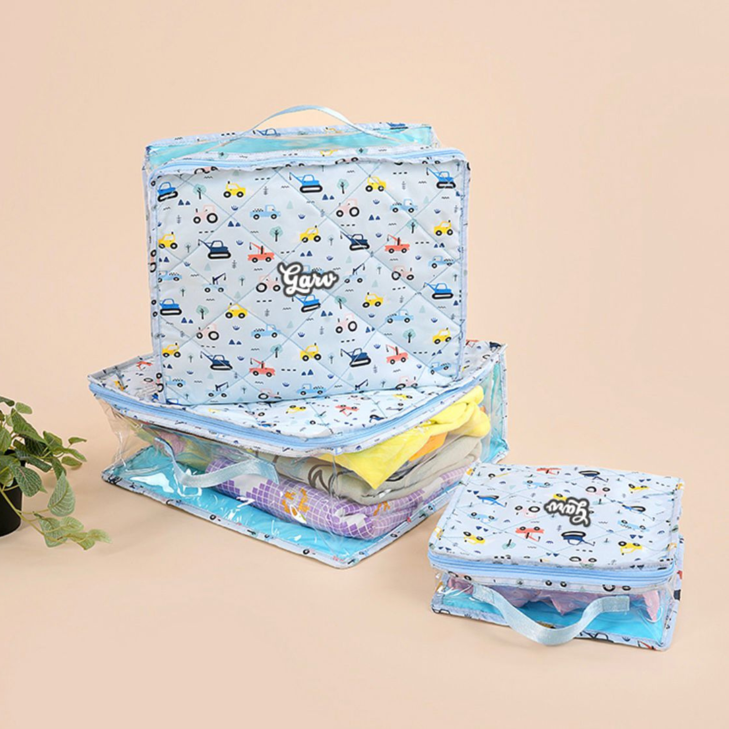 Personalised Travel Cubes - 3 Piece Set
