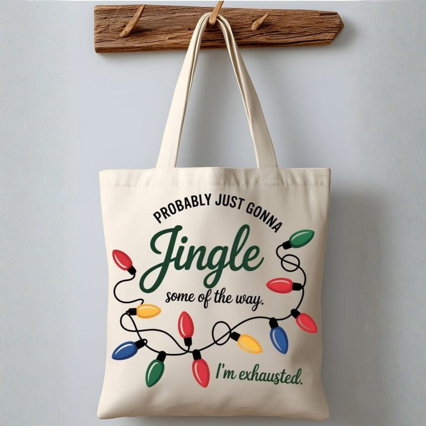 Personalised Christmas Tote Bag