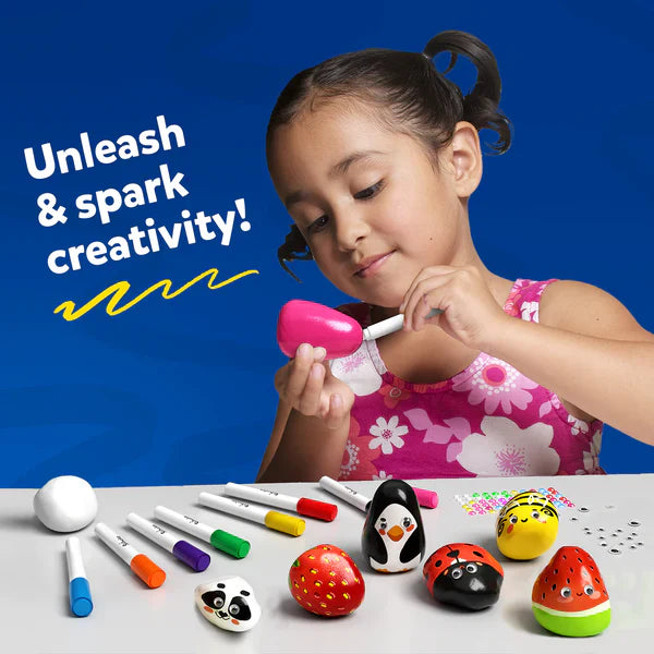 Mess Free Rock Painting 4+