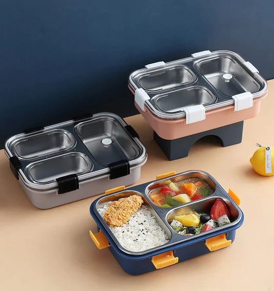 3 Compartment Tiffin Lunch Box