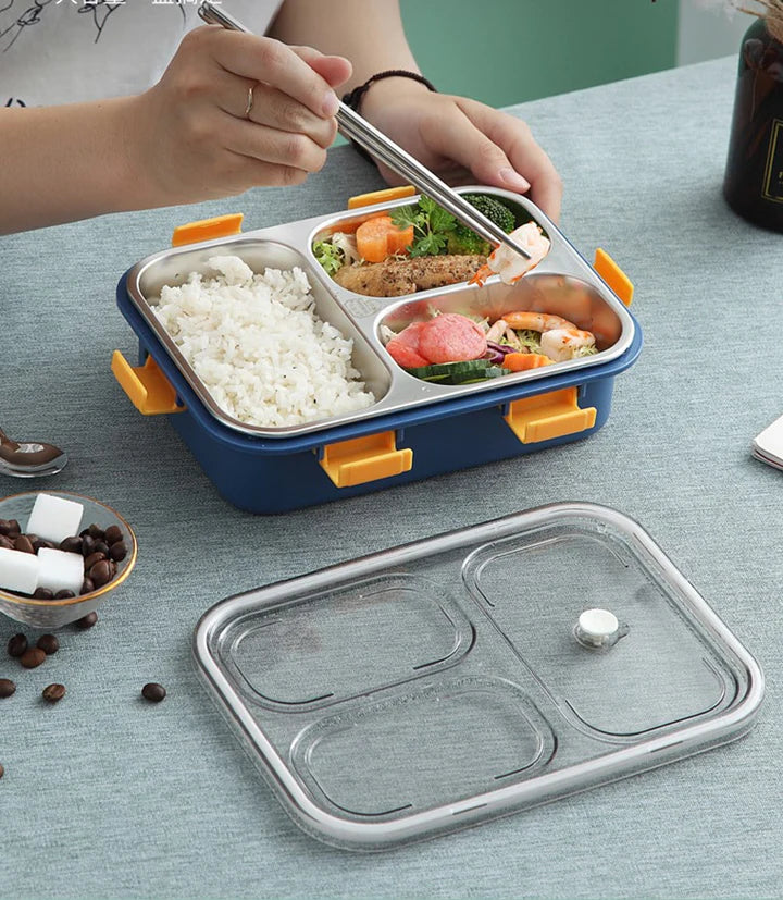 3 Compartment Tiffin Lunch Box