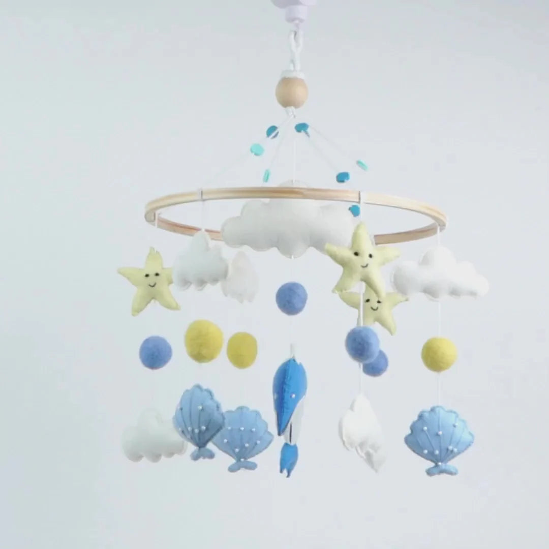 Cot / Crib Mobile - Dolphin Daydreams