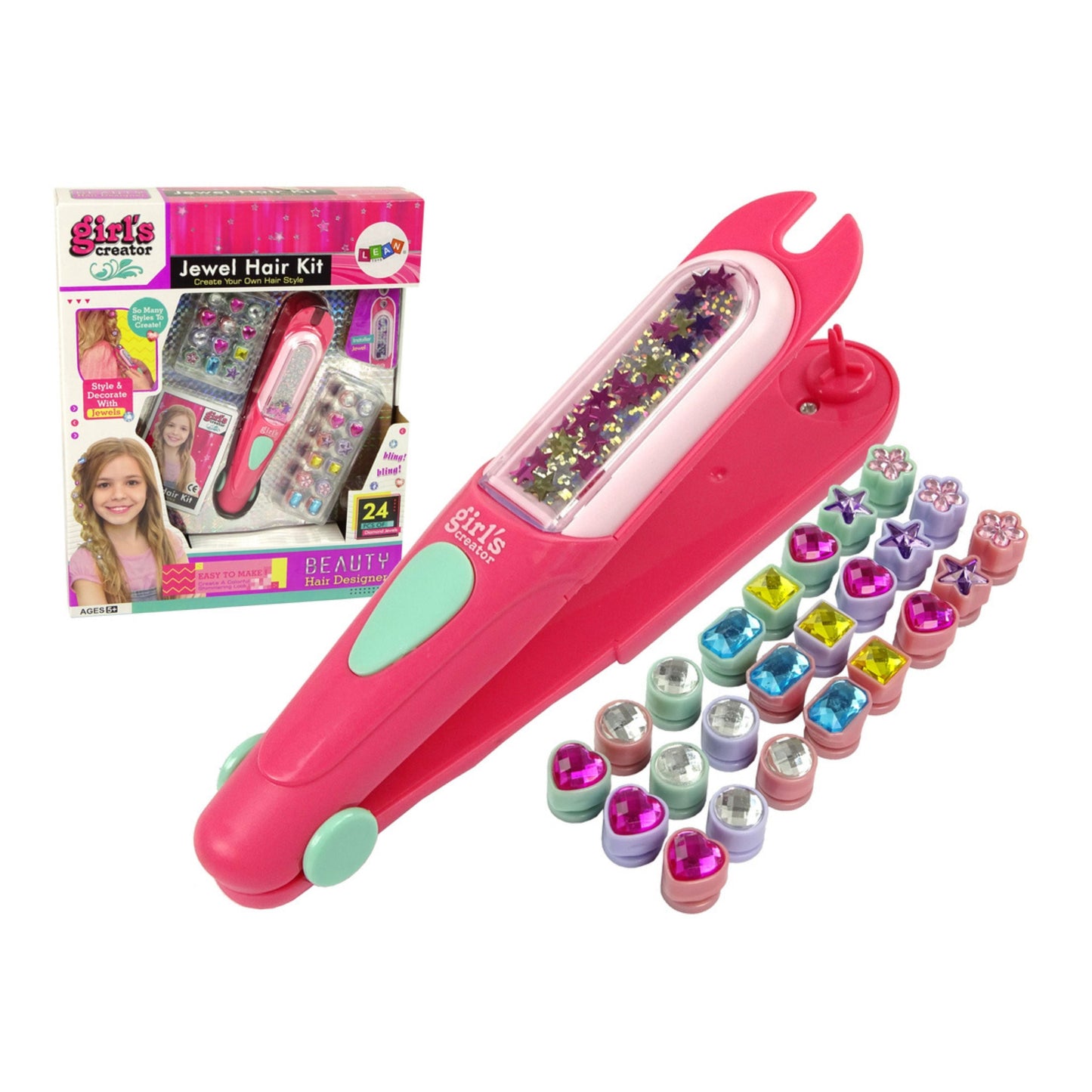 Jewel Hair Kit - Create Your Own Hair Style