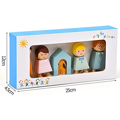 Wooden Puppet Doll Sets