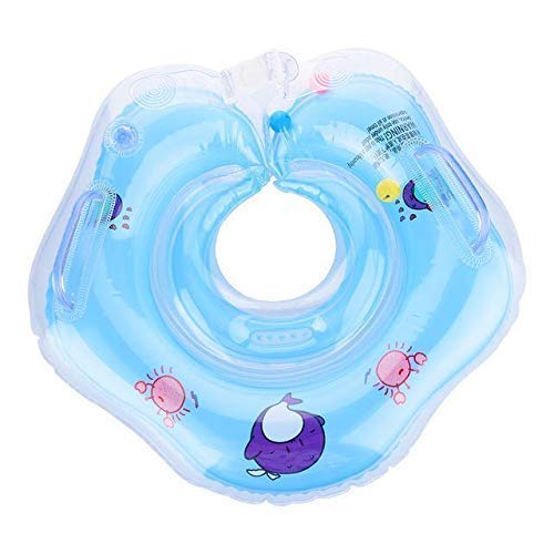 Baby Neck Float Ring – Double Airbag Infant Swim Tube | Safe Inflatable Bath & Pool Ring for Newborns & Toddlers