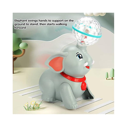 Musical Stunt Elephant with Lights