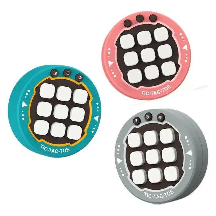Mini Tic Tac Toe Electronic Game | Pocket-Sized Retro Arcade | Brain-Boosting Fun for Kids & Adults 🎮