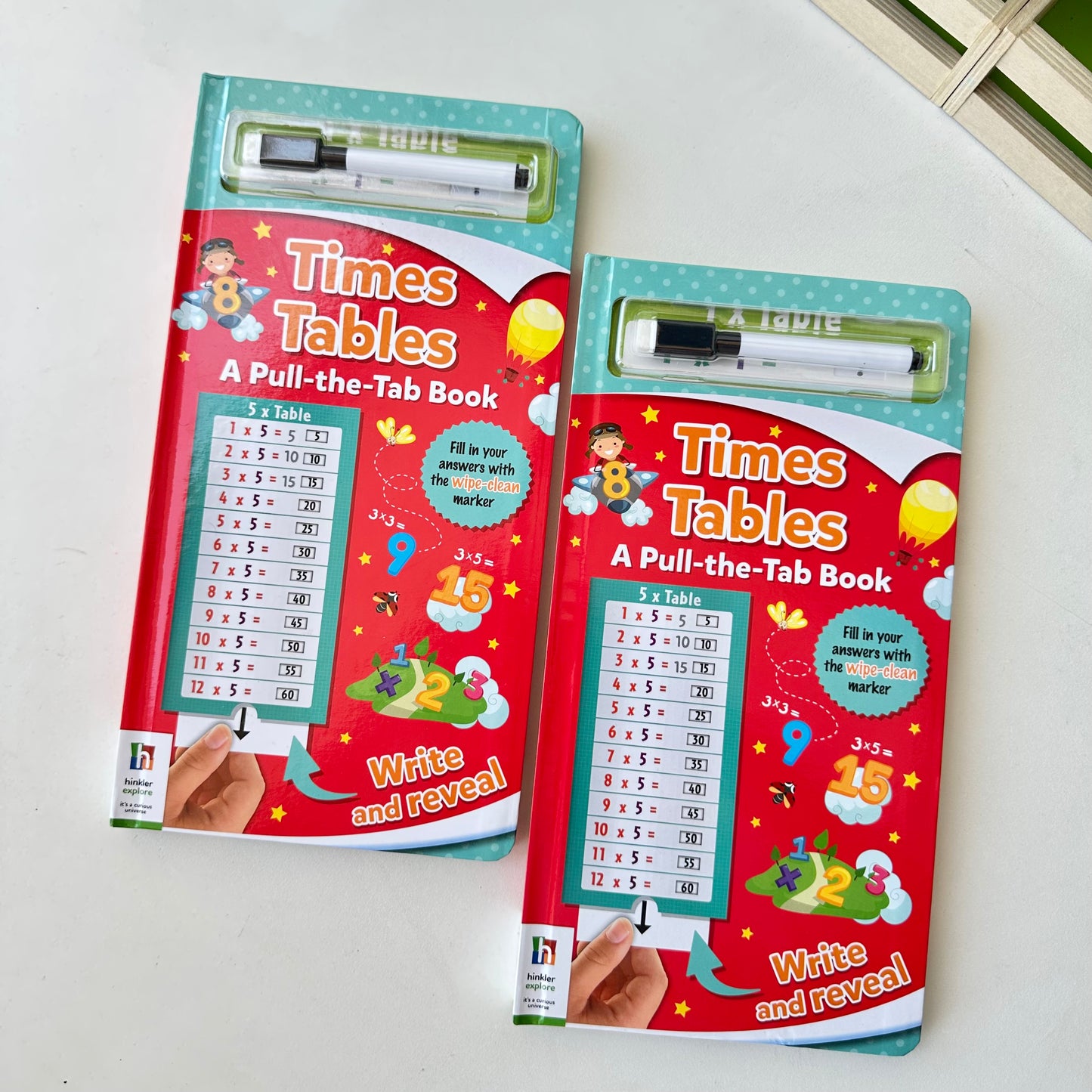 Pull-the-Tab Book – Interactive Learning Fun for Kids (3+ Years)