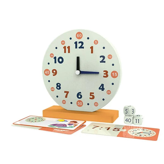 Wooden Multifunctional Clock - Start with Early Education