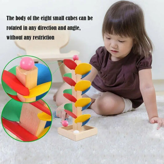 Wooden Ball Drop Toddler Toy