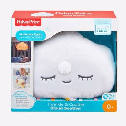 Fisher-Price Twinkle & Cuddle Cloud Soother for New Born Baby