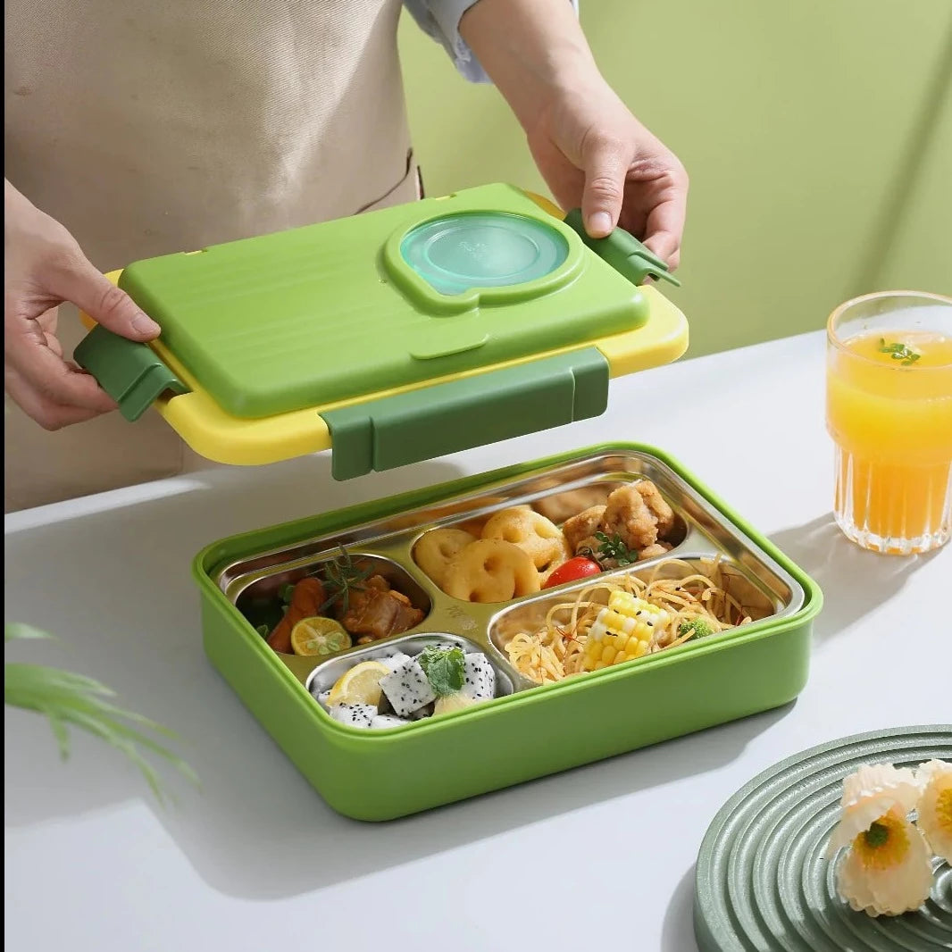 4 Compartments Silly Willy Tiffin Lunchbox
