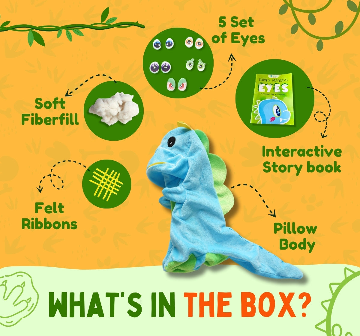 PEPPLAY MAKE YOUR DINOSAUR TOY