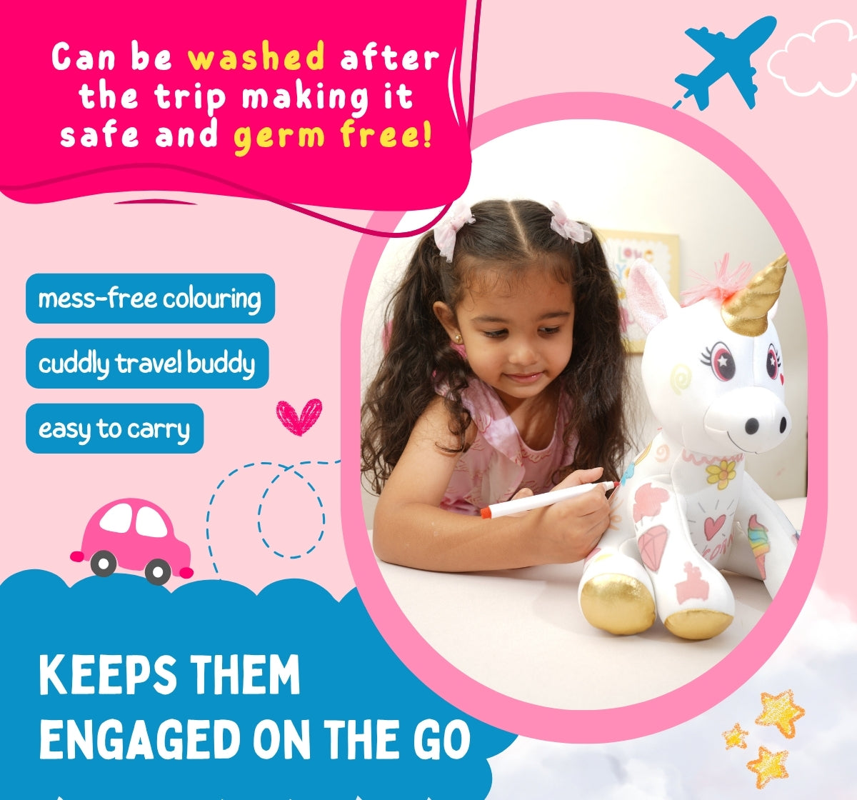 PEPPLAY REDOOBLES DOODLE UNICORN