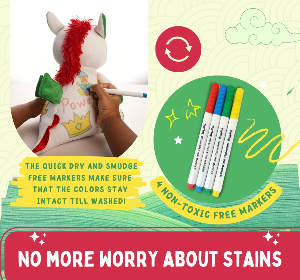 PEPPLAY REDOOBLES DOODLE DRAGON