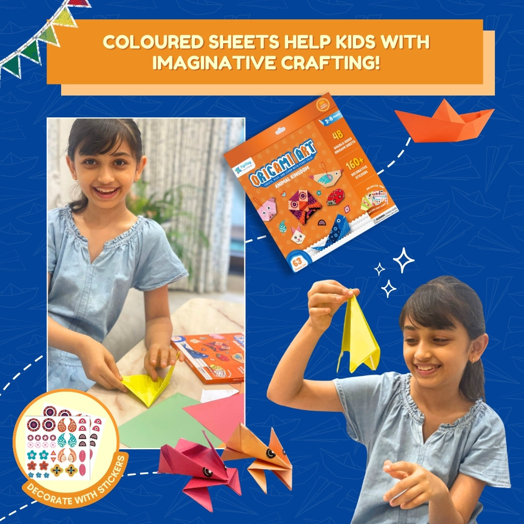 PEPPLAY ORIGAMI ART- ANIMAL KINGDOM