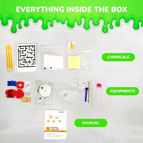 Glow in the Dark Science Lab Educational Kit for Kids