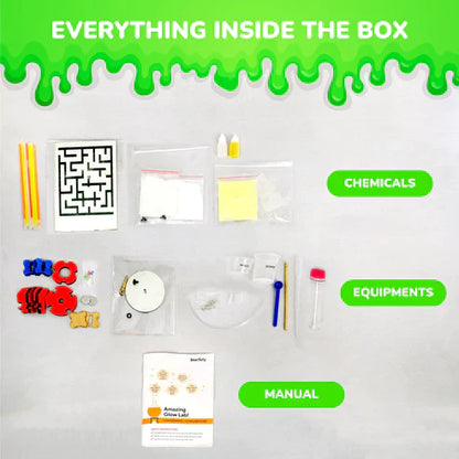 Glow in the Dark Science Lab Educational Kit for Kids