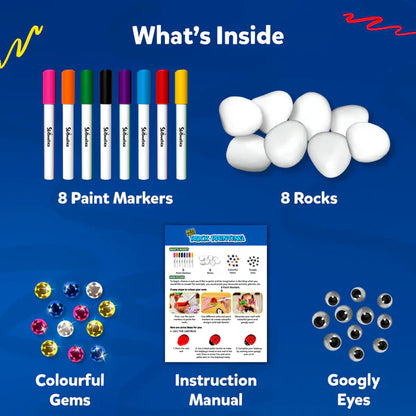 Mess Free Rock Painting 4+