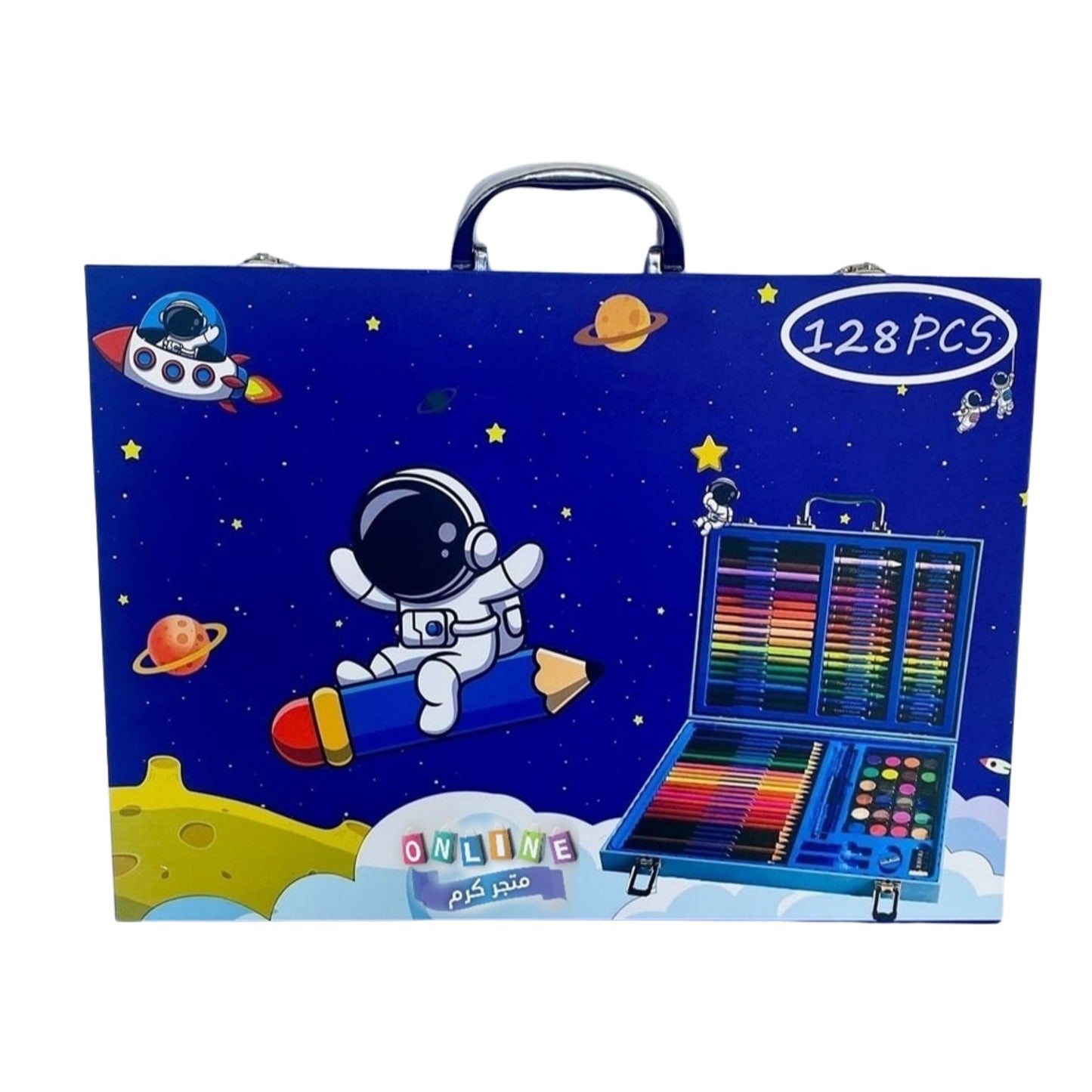 Astronaut Art set in a case - 128 Pcs