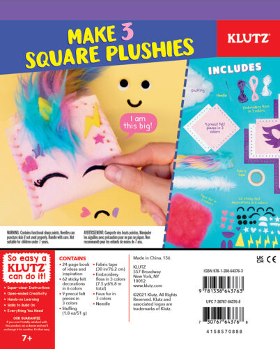 Sew Squishy Cubes - Book & Activity Kit
