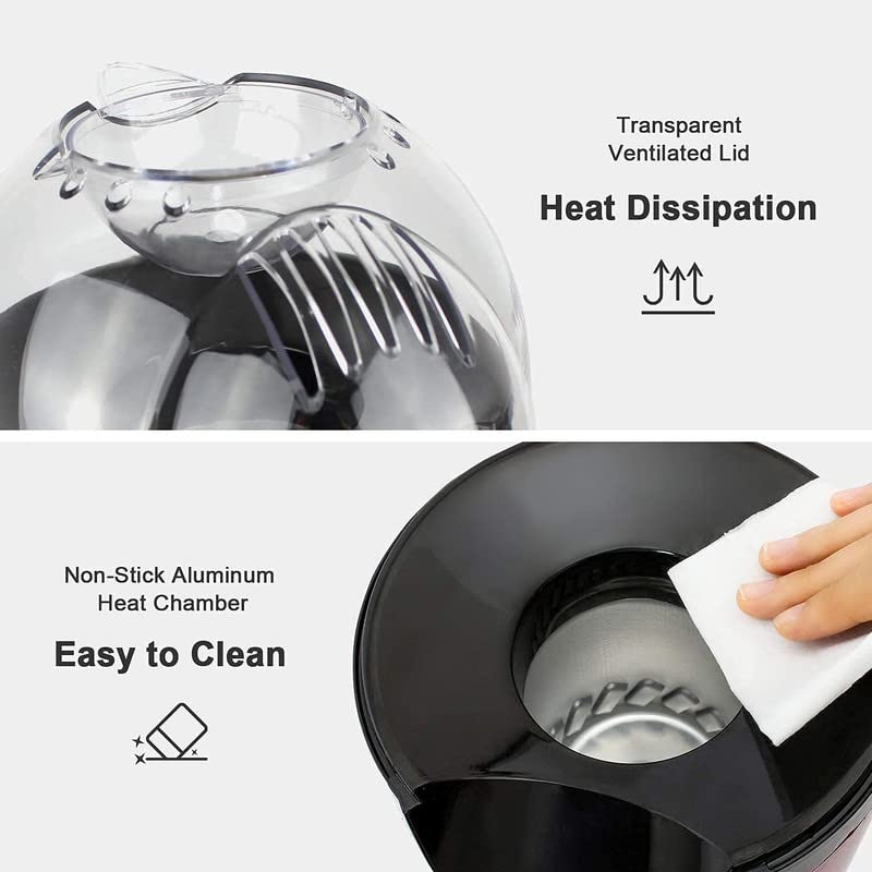Stylish Hot Air Popcorn Machine