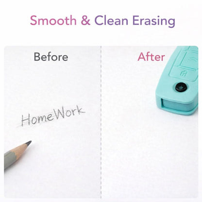 Car Key-Shaped Eraser Pack Of 3