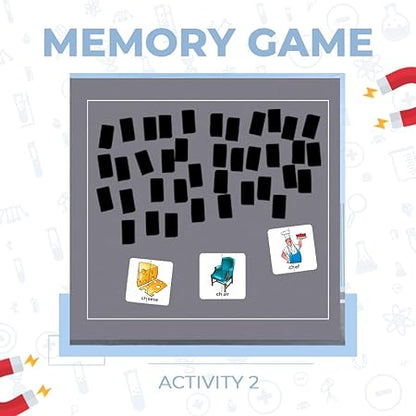 Magnalogix On-the-Go Learning Kit – Alphabet & Phonics Magnetic Sets for Kids (Ages 3–6)