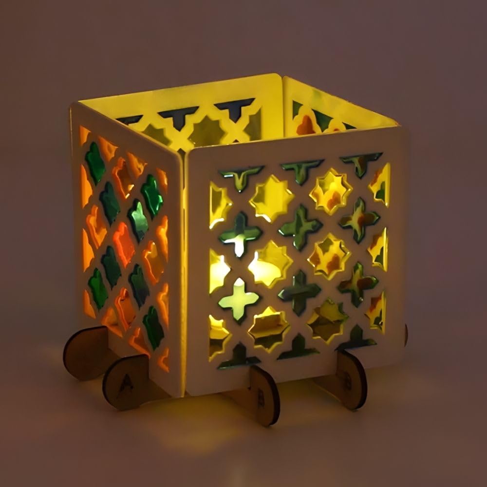 Kores Moroccan Glow Art DIY Lamp Making Kit for Kids (6–14 Years)