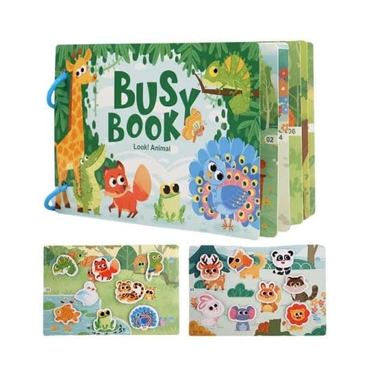 Activity Busy Book for Toddlers