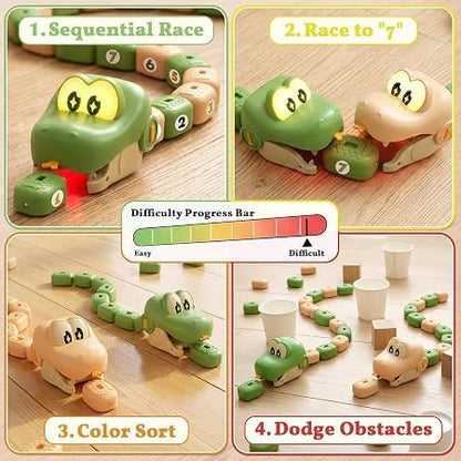 Magnetic Snake Game Toy with Remote Control
