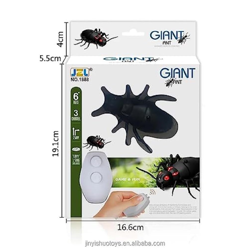 Remote Control Giant Ant and Spider Game for Kids
