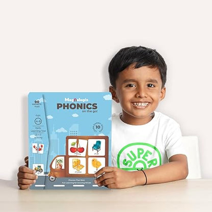 Magnalogix On-the-Go Learning Kit – Alphabet & Phonics Magnetic Sets for Kids (Ages 3–6)