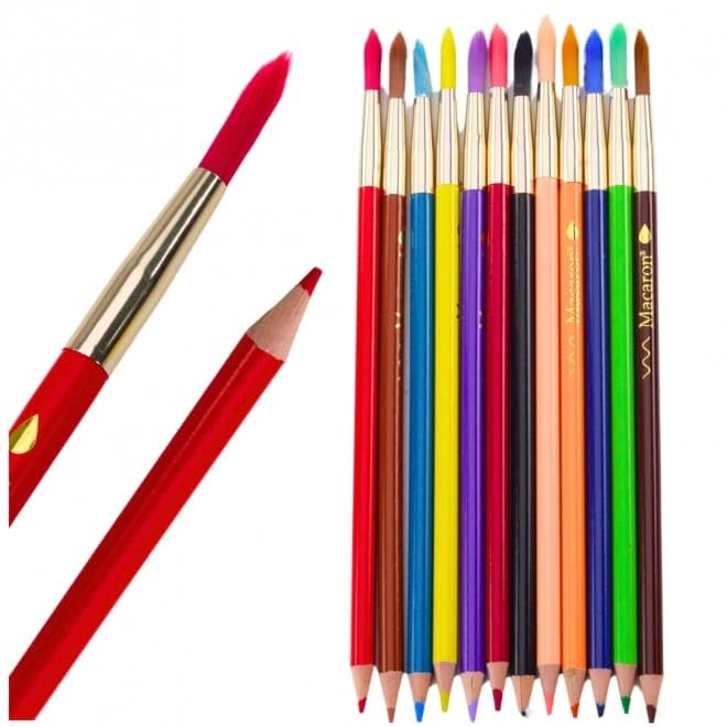 2-in-1 Color Brush Pencil Set