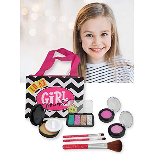 Kids’ Makeup Kit – Safe, Washable & Portable Princess Playset
