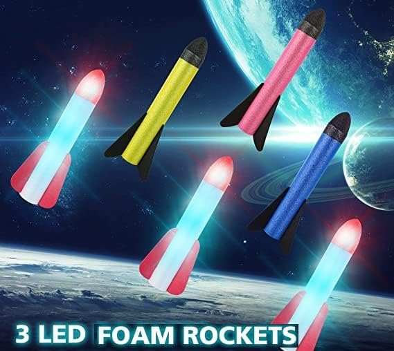 Flying Rocket Launcher Toy for Kids