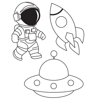 Space Theme DIY Sand Art Kit