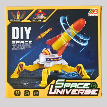 DIY Space Universe Sky Rocket Toy for Kids