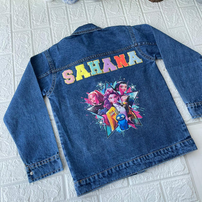 HUNTR/X Personalised Denim Jacket