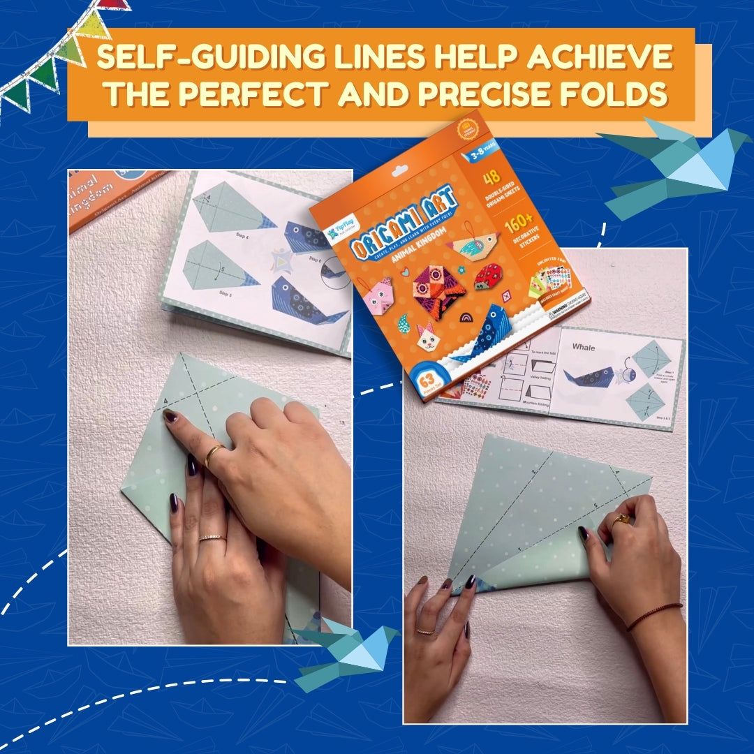 PEPPLAY ORIGAMI ART- ANIMAL KINGDOM