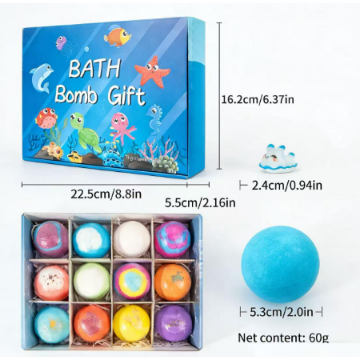 Bath Bombs for Kids Pack Of 3