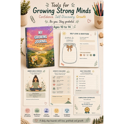 Positive Habits & Confidence Building Activity Books Collection for Kids