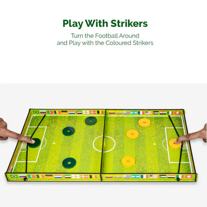 Sling Football 4-in-1 Board Game for Kids – Includes Ludo, Snake & Ladders, Striker Soccer Game & Classic Board Fun