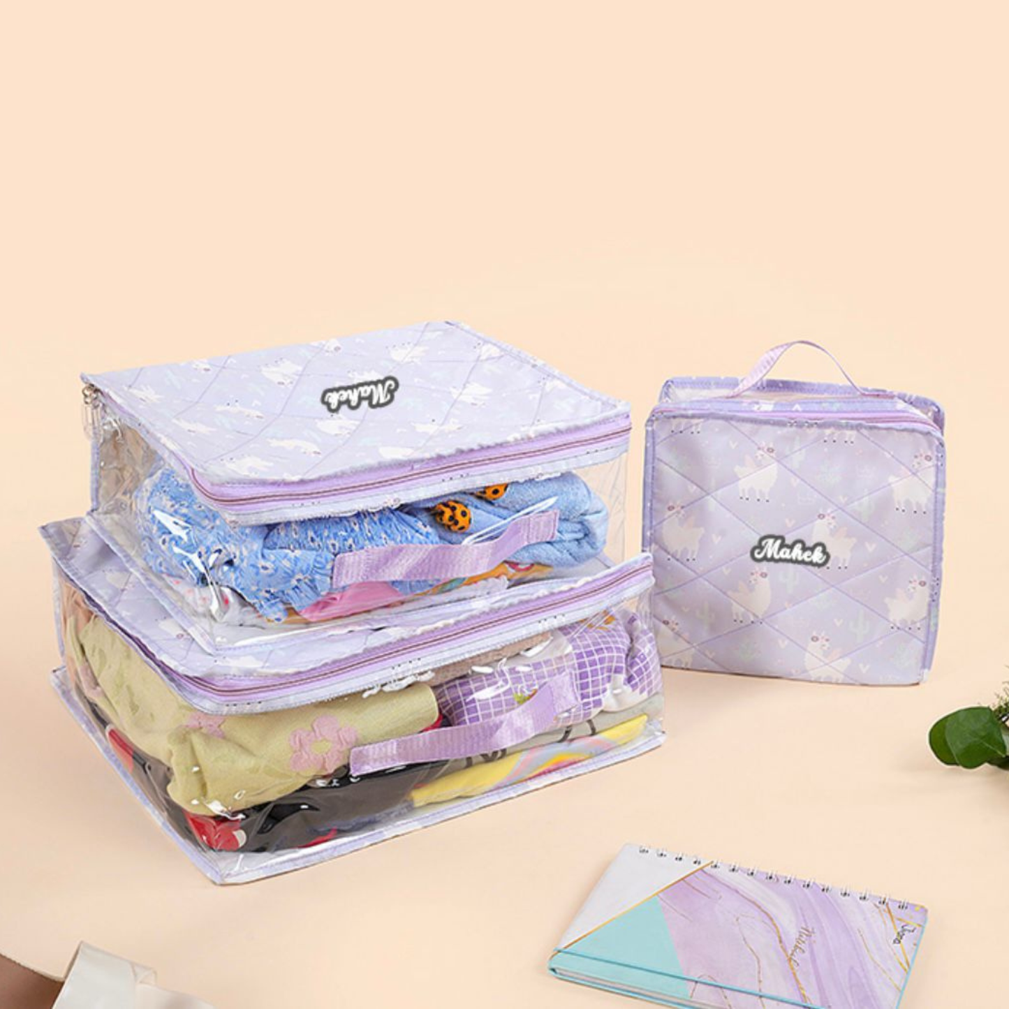 Personalised Travel Cubes - 3 Piece Set