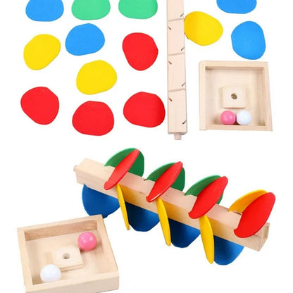 Wooden Ball Drop Toddler Toy