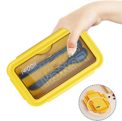 Bento Box, Leak Proof, Tiffin Lunch Box for Kids - 1100ml