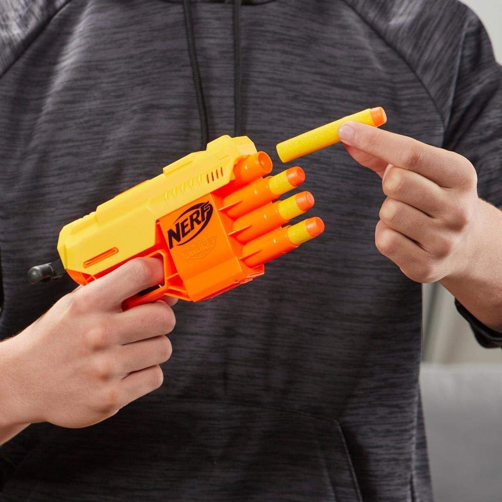 Nerf Alpha Strike Fang Qs-4 Blaster- 4-Dart Blasting