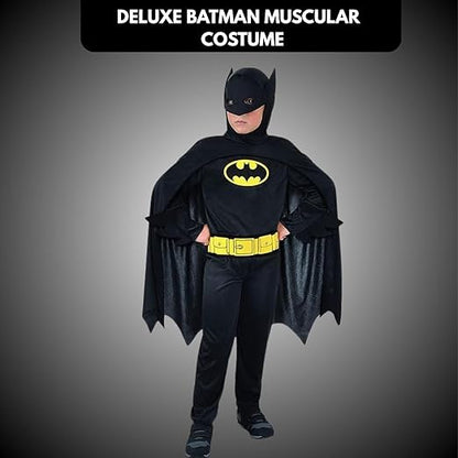 Wanna Party WP Polyester Deluxe Muscle-Chest Batman
